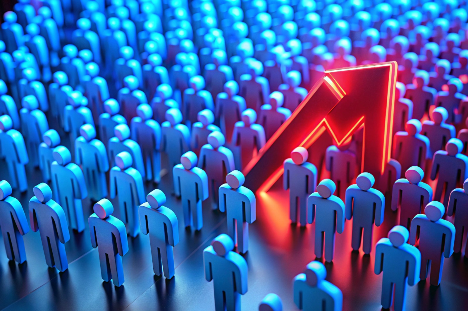 Increasing the frequency of new customers